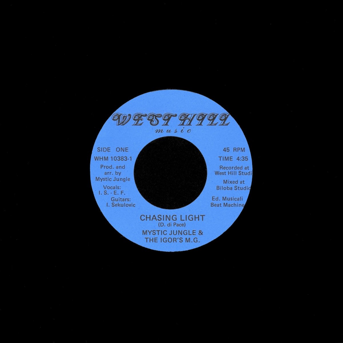Mystic Jungle - Chasing Light / Under Pressure