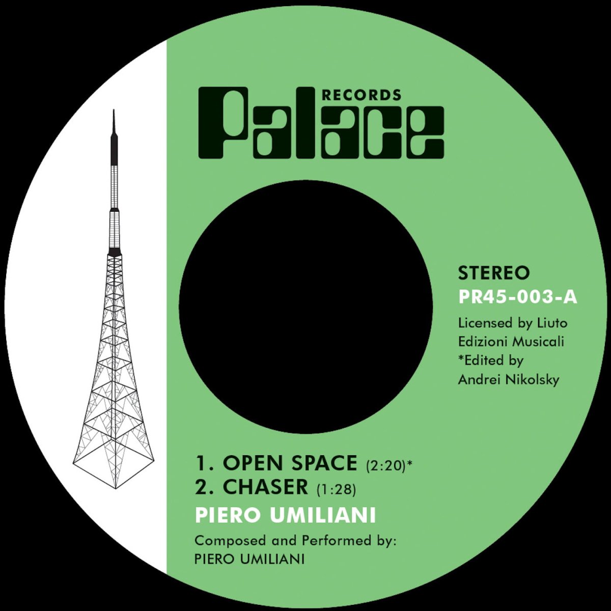 Piero Umiliani - Open Space / Union Pacific - EP
