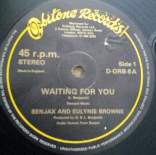 Benjax & Eulynis Browne - Waiting For You / Itching Sensation